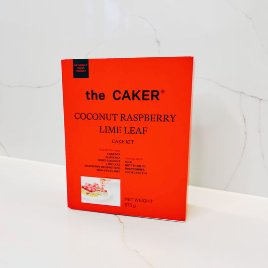 Coconut Raspberry Lime Leaf Cake Kit