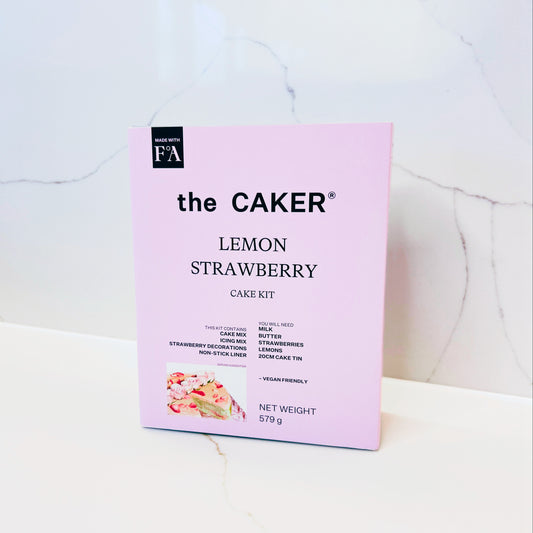 Lemon Strawberry Cake Kit