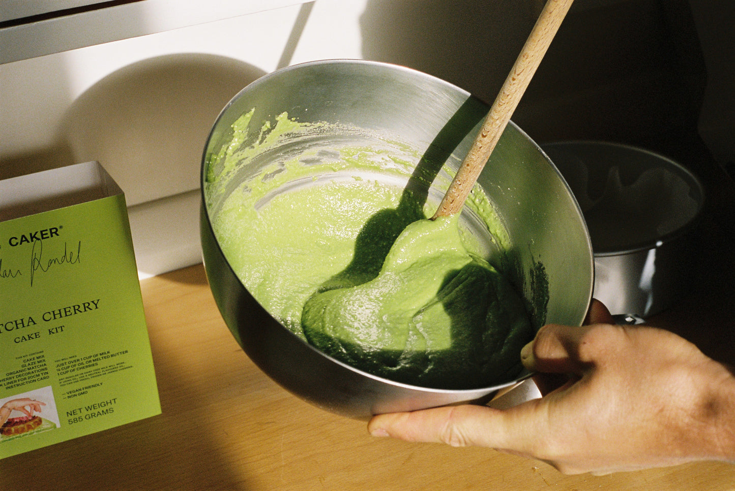 Matcha Cherry Cake Kit with Thea